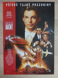 PŘÍSNĚ TAJNÉ PRÁZDNINY, RICHARD GRIECO, LINDA HUNT, FILM USA, PLAKÁT 1032