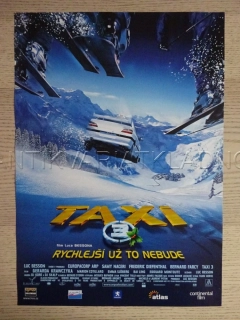 TAXI 3, LUC BESSON, FILM FR, PLAKÁT 1033