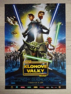 STAR WARS: KLONOVÉ VÁLKY, FILM USA, PLAKÁT 1051