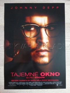 TAJEMNÉ OKNO, JOHNNY DEPP, FILM USA, PLAKÁT 1072