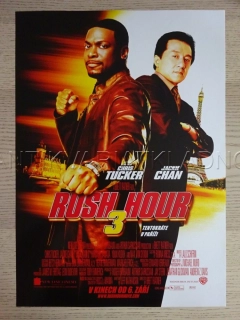 KŘIŽOVATKA SMRTI 3 - TENTOKRÁTE V PAŘÍŽI, CHRIS TUCKLER, JACKIE CHAN, FILM USA, PLAKÁT 1073