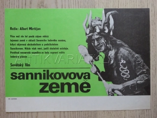 SANNIKOVOVA ZEMĚ, FILMOVÝ LETÁK
