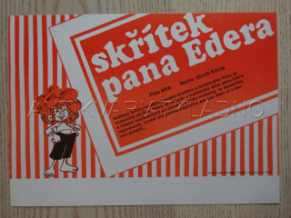 SKŘÍTEK PANA EDERA, FILMOVÝ LETÁK