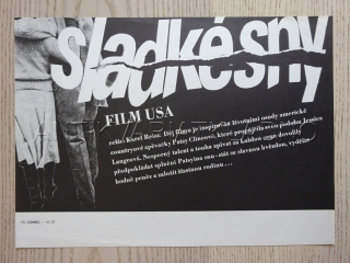 SLADKÉ SNY, K. REISZ, FILMOVÝ LETÁK