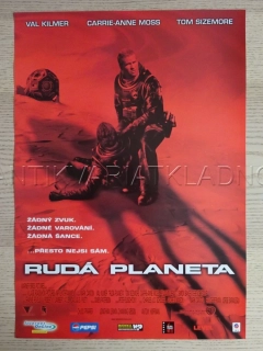 RUDÁ PLANETA, VAL KILMER, CARRIE-ANNE MOSS, FILM USA, PLAKÁT 1083