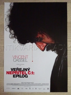 VEŘEJNÝ NEPŘÍTEL Č. 1: EPILOG, VINCENT CASSEL, FILM FR, PLAKÁT 1089