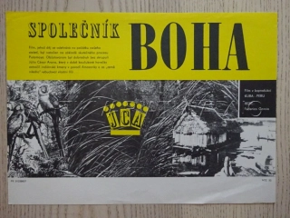 SPOLEČNÍK BOHA, FILMOVÝ LETÁK