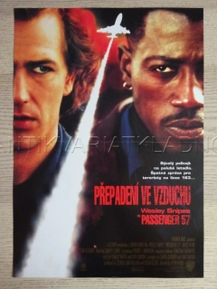PŘEPADENÍ VE VZDUCHU, WESLEY SNIPES, BRUCE PAYNE, FILM USA, PLAKÁT 1112