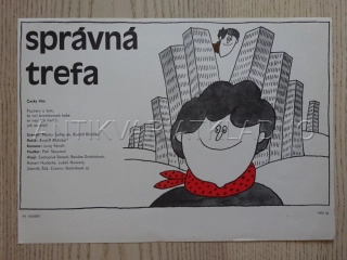 SPRÁVNÁ TREFA, FILMOVÝ LETÁK