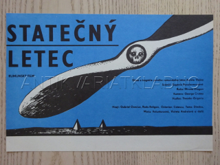 STATEČNÝ LETEC, FILMOVÝ LETÁK