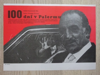 100 DNÍ V PALERMU, L. VENTURA, FILMOVÝ LETÁK