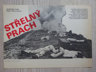 STŘELNÝ PRACH, FILMOVÝ LETÁK