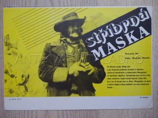 STŘÍBRNÁ MASKA, FILMOVÝ LETÁK