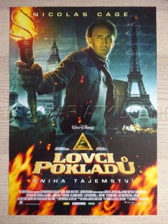 LOVCI POKLADŮ: KNIHA TAJEMSTVÍ, NICOLAS CAGE, FILM USA, PLAKÁT 1126