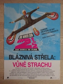 BLÁZNIVÁ STŘELA: VŮNĚ STRACHU, LESLIE NIELSEN, FILM USA, PLAKÁT 1128