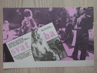 SVATBA, V. GASSMAN, FILMOVÝ LETÁK