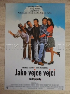 JAKO VEJCE VEJCI, MICHAEL KEATON, ANDIE MACDOWELL, FILM USA, PLAKÁT 1129