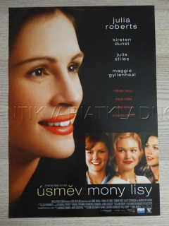 ÚSMĚV MONY LISY, JULIA ROBERTS, KIRSTEN DUNST, FILM USA, PLAKÁT 1133