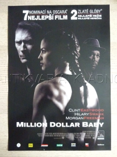 MILLION DOLLAR BABY, CLINT EASTWOOD, HILARY SWANK, FILM USA, PLAKÁT 1136