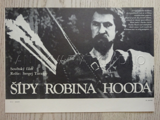ŠÍPY ROBINA HOODA, FILMOVÝ LETÁK