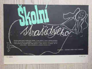 ŠKOLNÍ STRAŠIDÝLKO, FILMOVÝ LETÁK