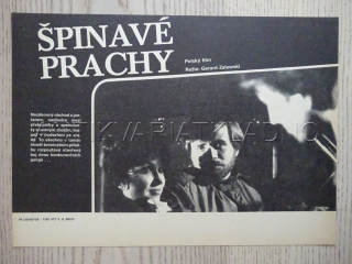 ŠPINAVÉ PRACHY, FILMOVÝ LETÁK