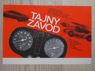 TAJNÝ ZÁVOD, G. BUSEY, FILMOVÝ LETÁK
