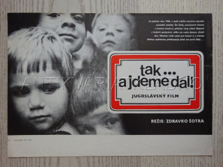 TAK... A JDEME DÁL!, FILMOVÝ LETÁK