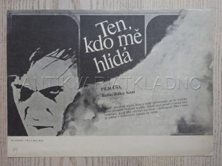 TEN, KDO MĚ HLÍDÁ, T. BERENGER, FILMOVÝ LETÁK