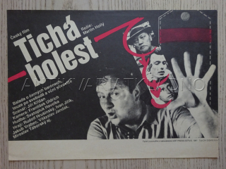 TICHÁ BOLEST, FILMOVÝ LETÁK