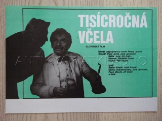 TISÍCROČNÁ VČELA, J. KRONER, FILMOVÝ LETÁK