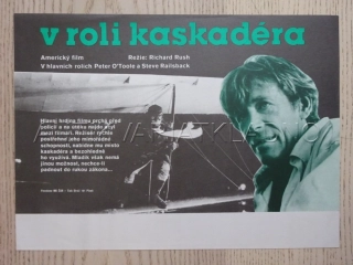 V ROLI KASKADÉRA, P. O'TOOLE, FILMOVÝ LETÁK