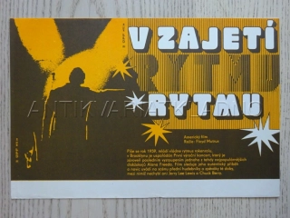 V ZAJETÍ RYTMU, FILMOVÝ LETÁK