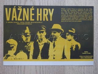 VÁŽNÉ HRY, FILMOVÝ LETÁK