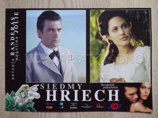 SEDMÝ HŘÍCH, ANGELINA JOLIE, ANTONIO BANDERAS, FOTOSKA FILM USA 5741