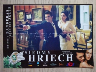 SEDMÝ HŘÍCH, ANTONIO BANDERAS, ANGELINA JOLIE, FOTOSKA FILM USA 5743