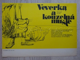 VEVERKA A KOUZELNÁ MUŠLE, FILMOVÝ LETÁK