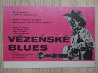 VĚZEŇSKÉ BLUES, P. FONDA, FILMOVÝ LETÁK