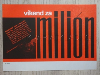 VÍKEND ZA MILIÓN, FILMOVÝ LETÁK