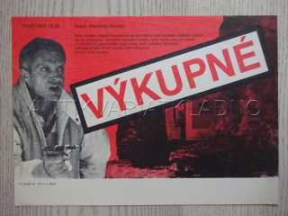 VÝKUPNÉ, FILMOVÝ LETÁK