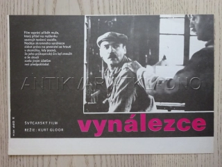 VYNÁLEZCE, FILMOVÝ LETÁK
