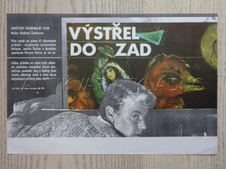 VÝSTŘEL DO ZAD, FILMOVÝ LETÁK