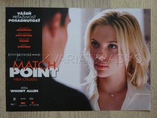 MATCH POINT - HRA OSUDU, SCARLETT JOHANSSON, FOTOSKA FILM VB 5831