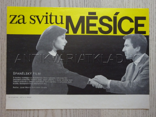 ZA SVITU MĚSÍCE, FILMOVÝ LETÁK