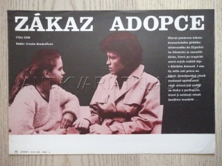 ZÁKAZ ADOPCE, FILMOVÝ LETÁK