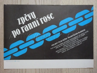 ZPĚVY PO RANNÍ ROSE, FILMOVÝ LETÁK
