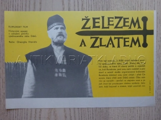 ŽELEZEM A ZLATEM, FILMOVÝ LETÁK