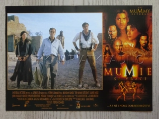 MUMIE SE VRACÍ, B. FRASER, R. WEISZ, FOTOSKA FILM USA 5996