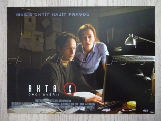 AKTA X, G. ANDERSON, D. DUCHOVNY, FOTOSKA FILM USA 6059