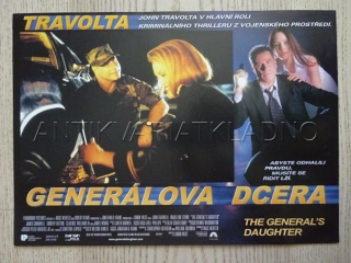 GENERÁLOVA DCERA, J. TRAVOLTA, M. STOVE, FOTOSKA FILM USA 6090